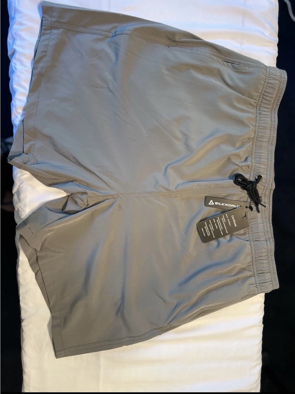 Athletic Shorts for Men - Grey Lightweight Performance